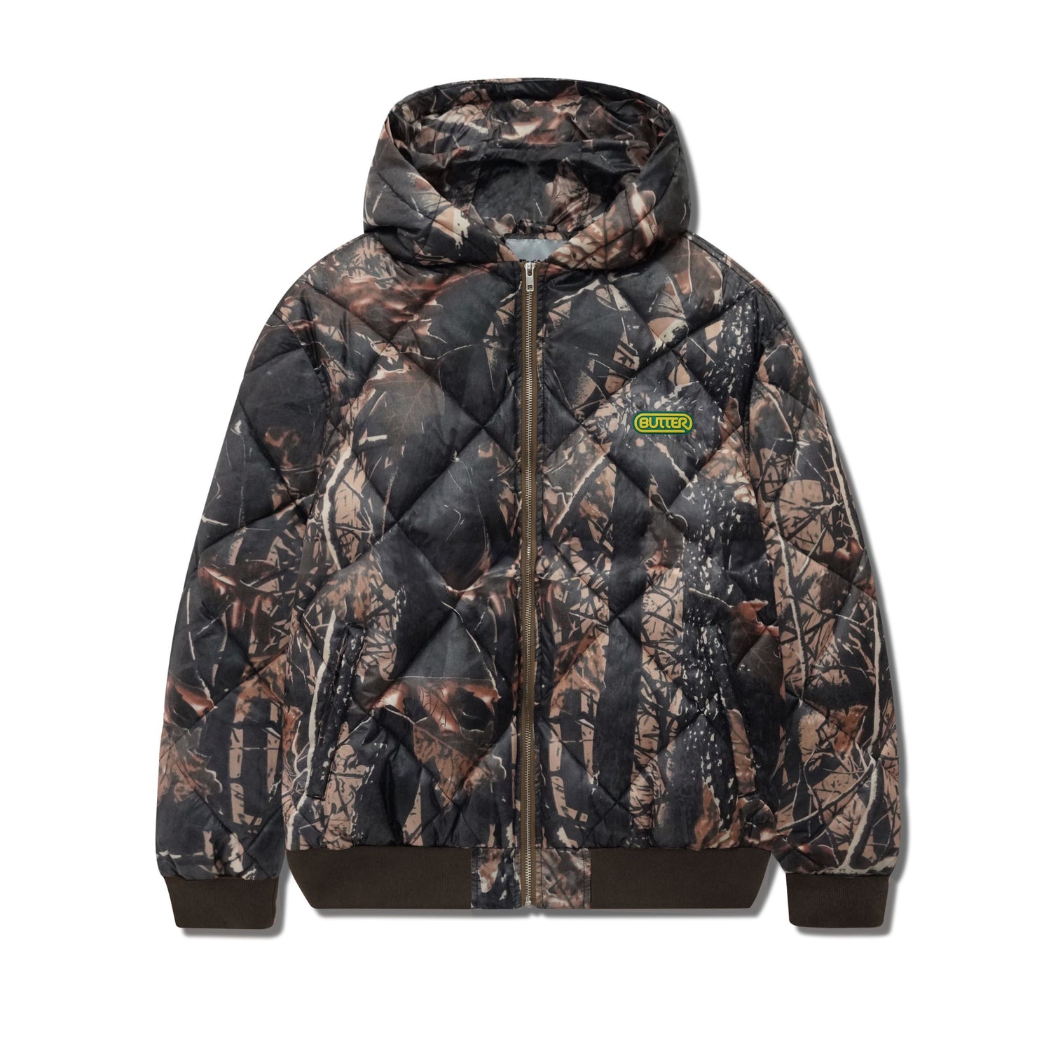 Hooded Work Jacket, Camo