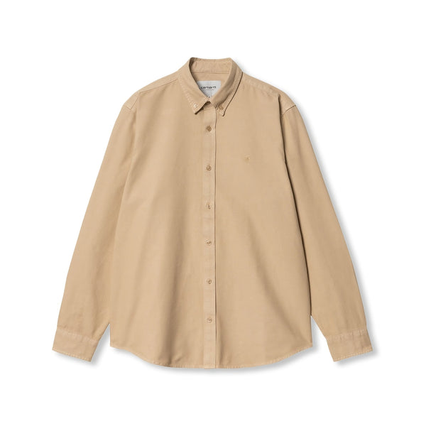 Carhartt WIP Bolton Shirt, Dusty Hamilton Brown