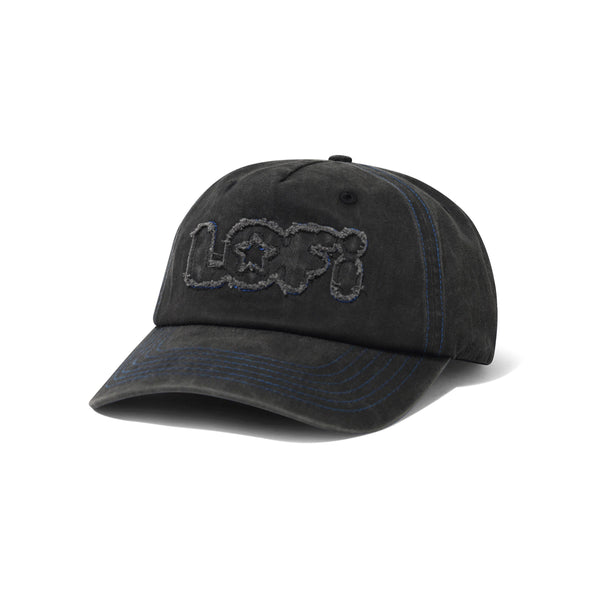 Lo-Fi Ideas 5 Panel Cap, Washed Black