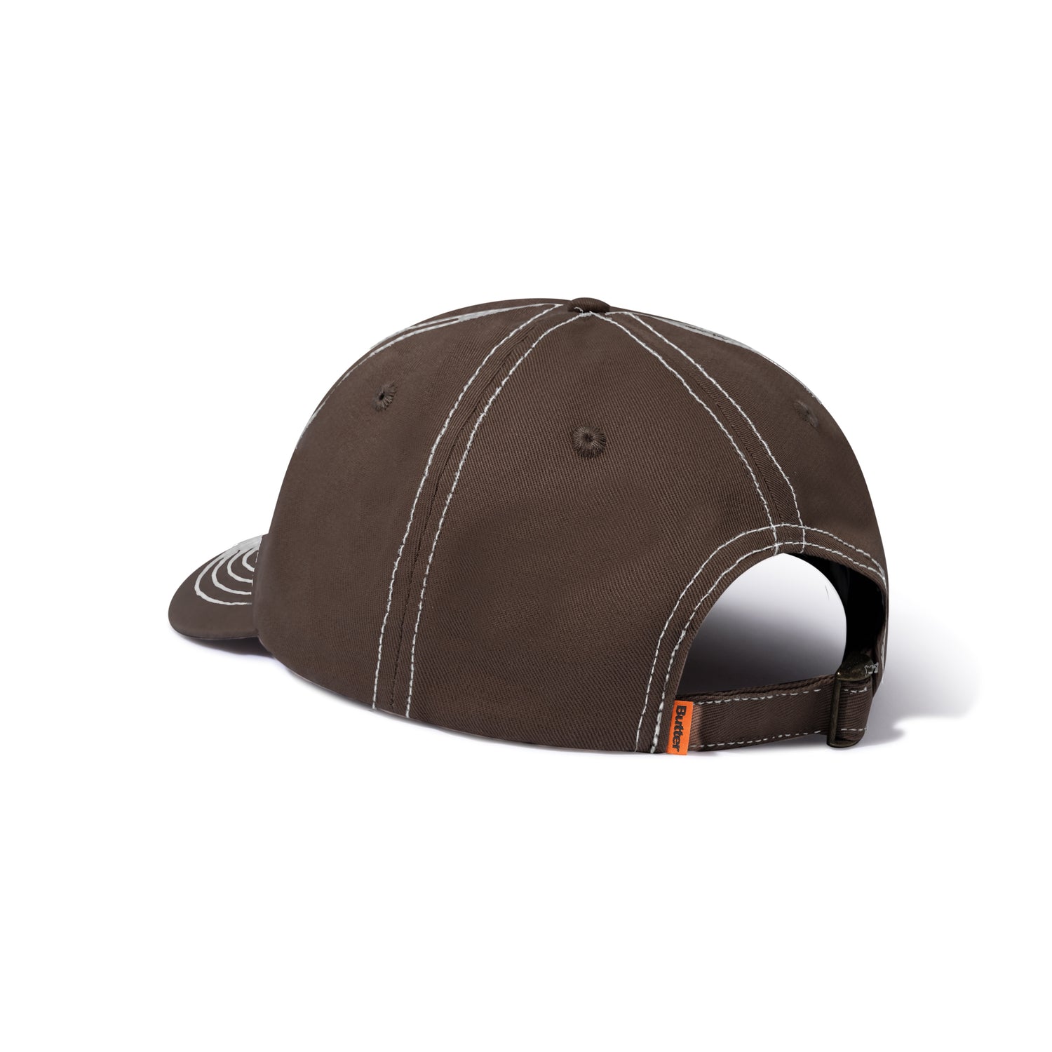 Ink 6 Panel Cap, Dark Brown