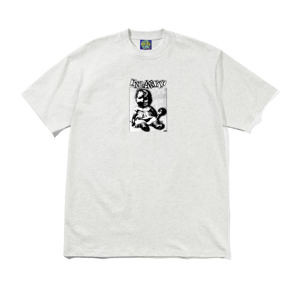 Lo-Fi Insanity Tee, Ash