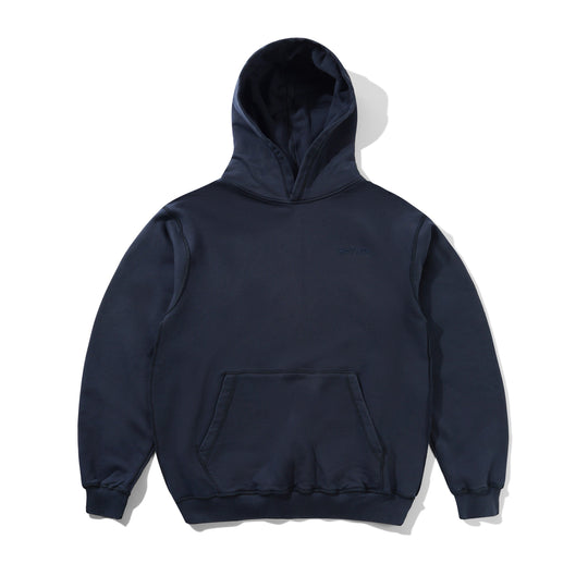 Inside Out Pullover Hood, Washed Navy