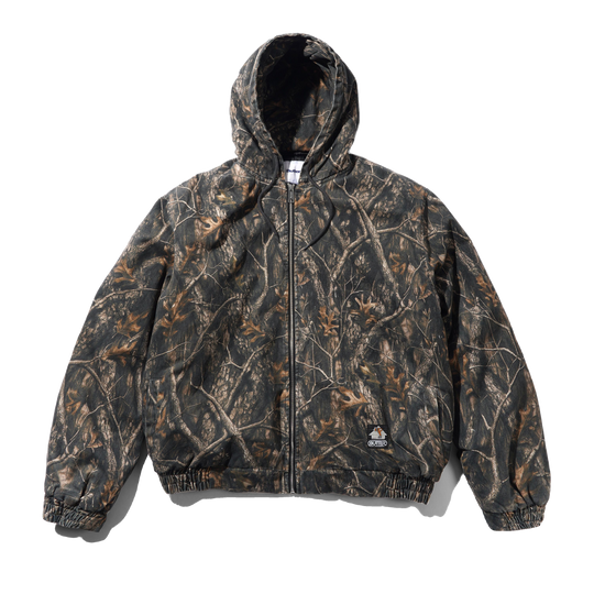 Insulated Work Jacket, Forest Camo