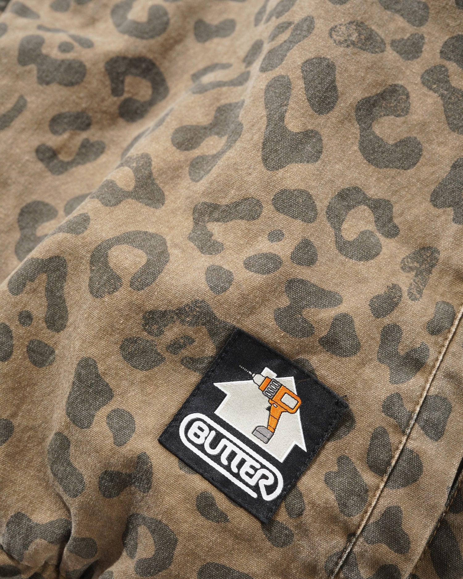 Insulated Work Jacket, Leopard
