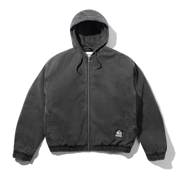 Butter Goods Insulated Work Jacket, Washed Black