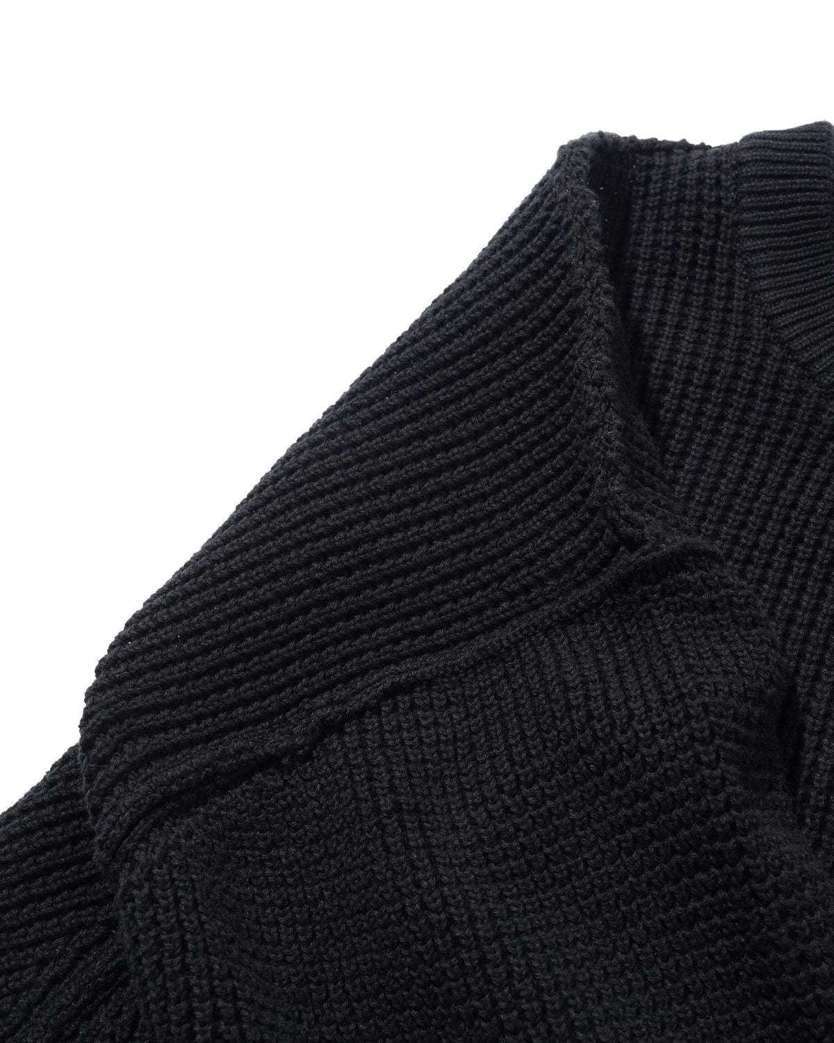 Inverse Knit Sweater, Black