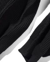 Inverse Knit Sweater, Black