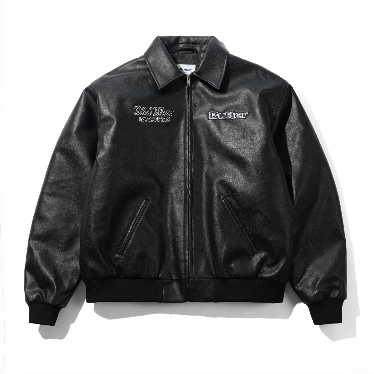 Isaac Hayes Bomber Jacket, Black