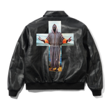Isaac Hayes Bomber Jacket, Black