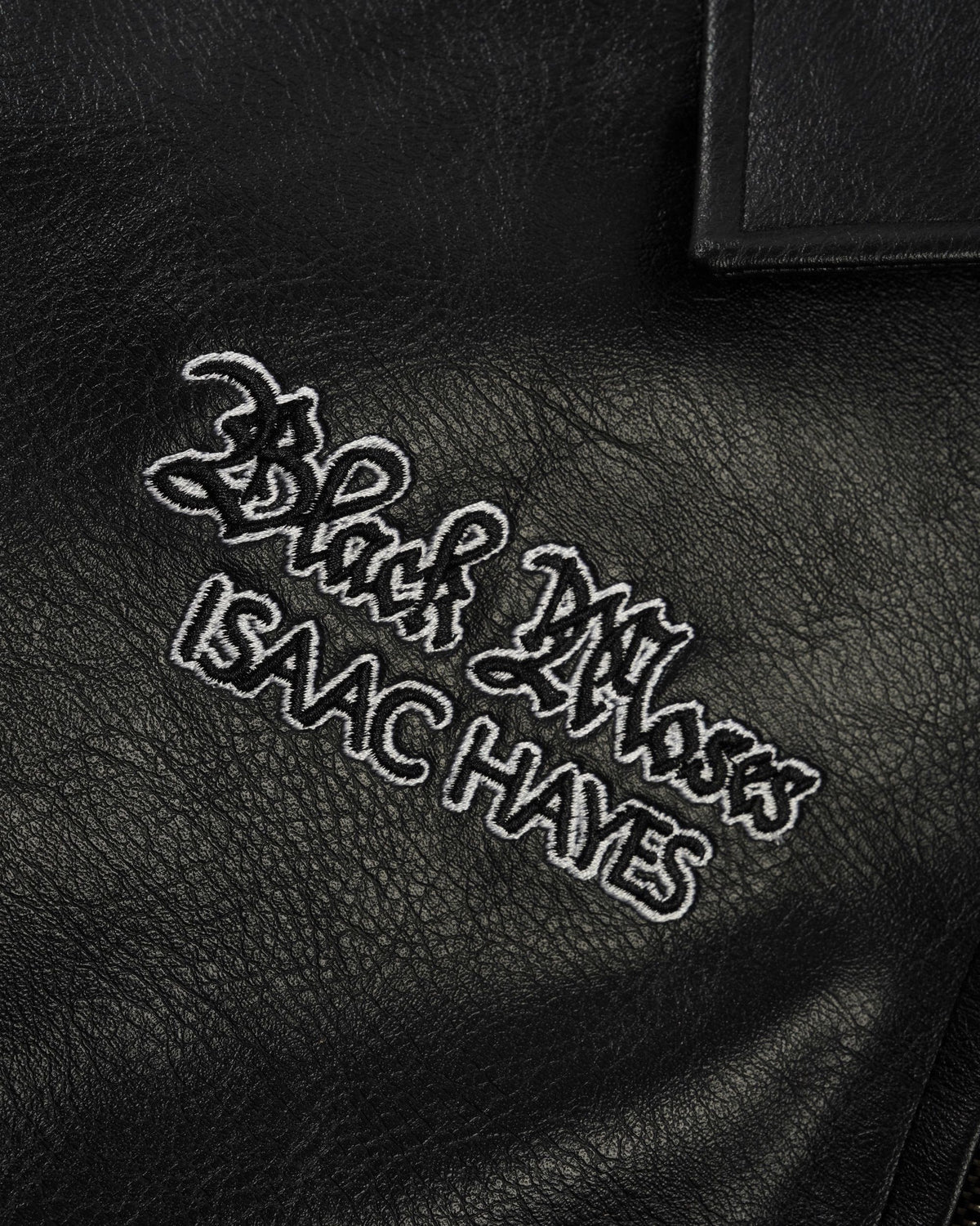 Isaac Hayes Bomber Jacket, Black