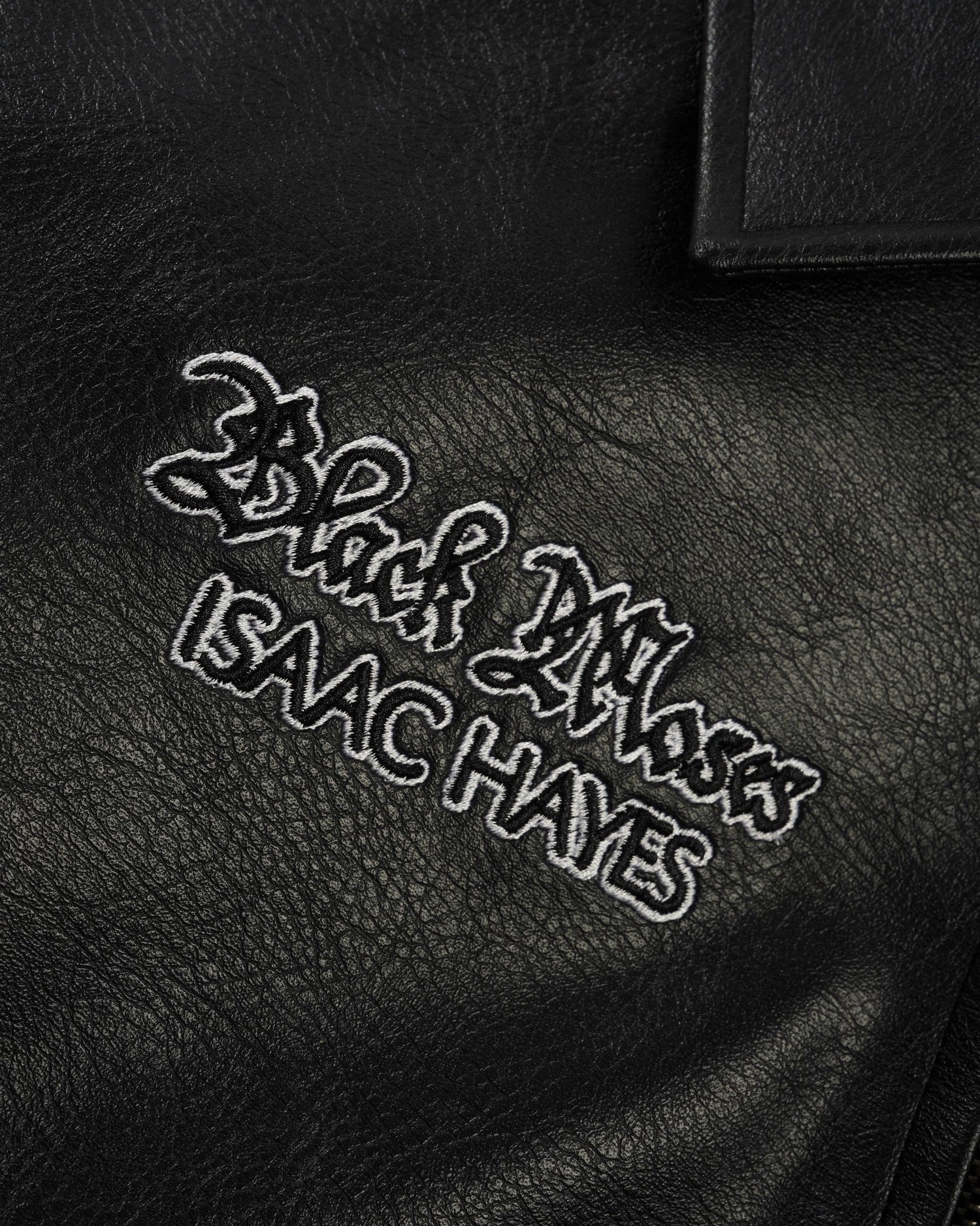 Isaac Hayes Bomber Jacket, Black