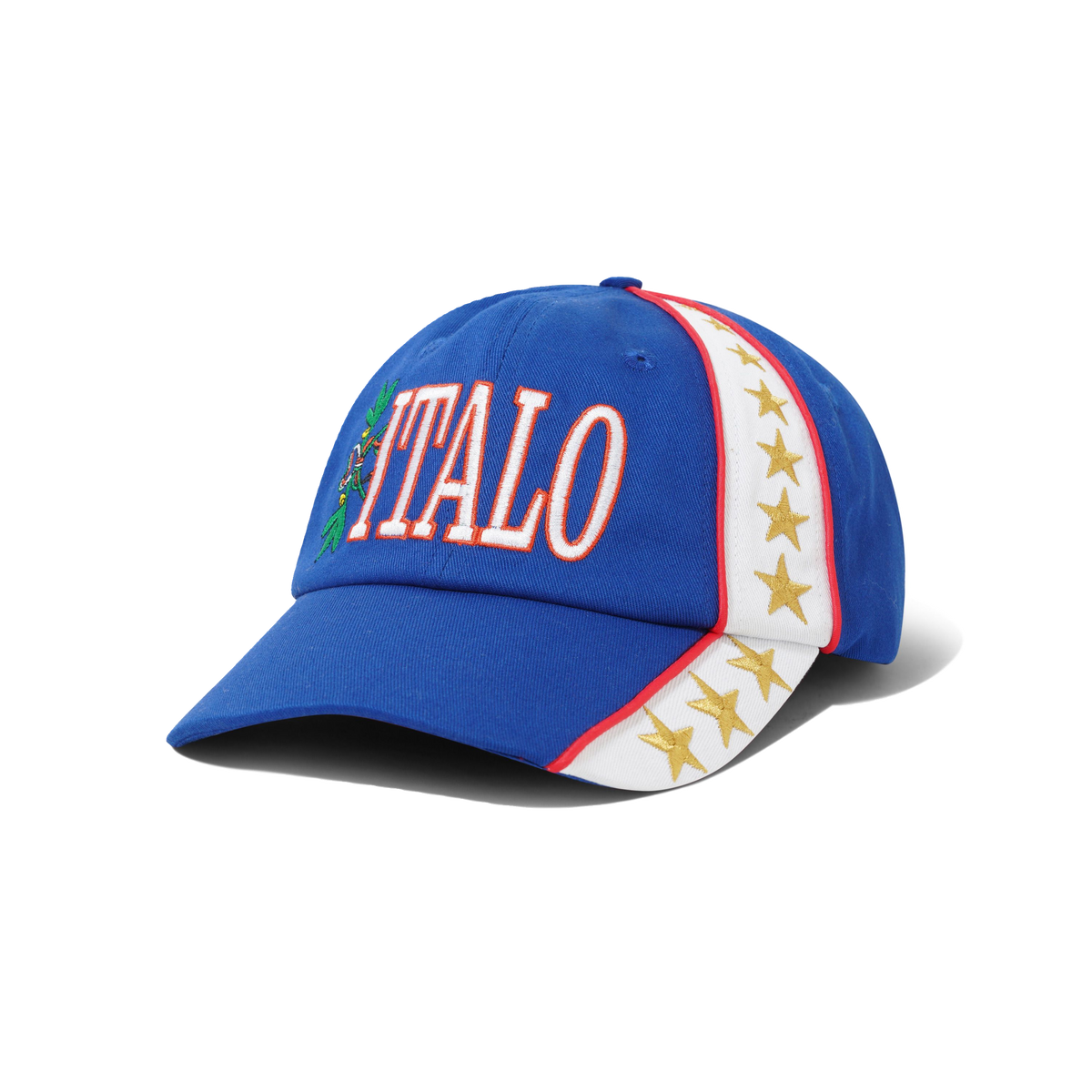Italo 6 Panel Cap, Blue