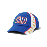 Italo 6 Panel Cap, Blue