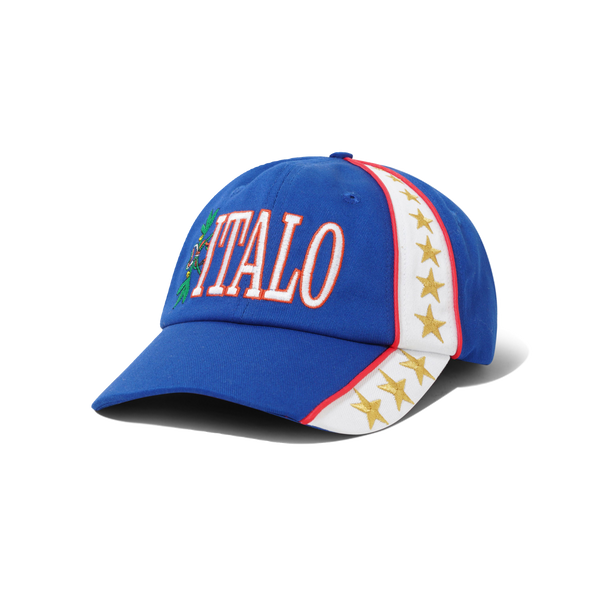 Butter Goods Italo 6 Panel Cap, Blue