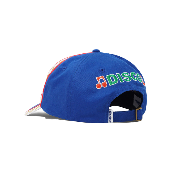 Butter Goods Italo 6 Panel Cap, Blue