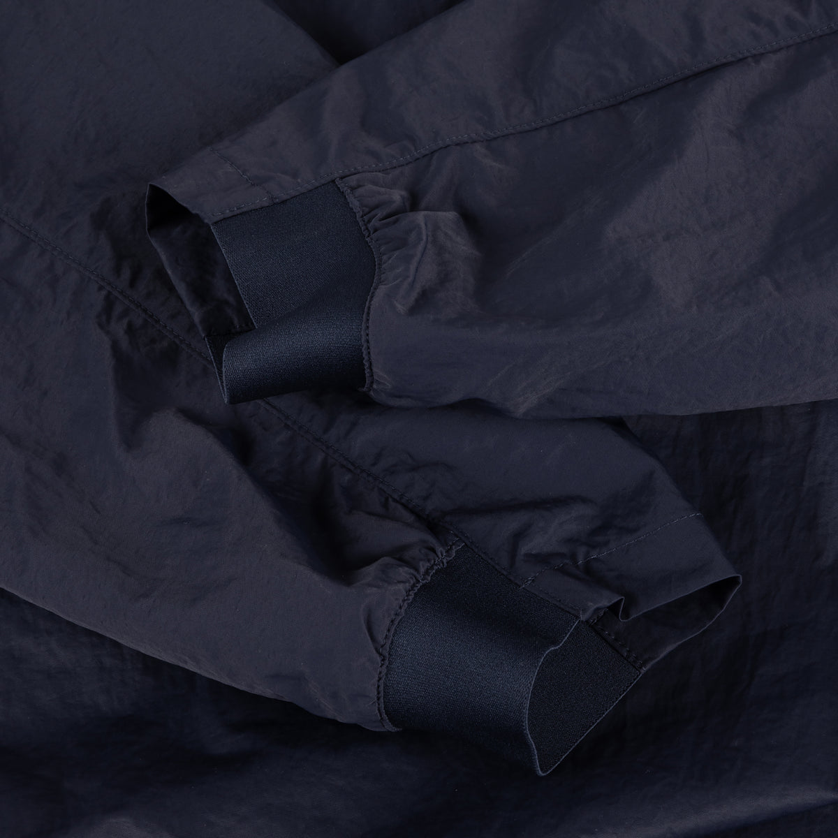 Crinkled Tech Windbreaker, Dark Navy
