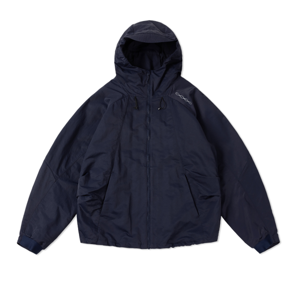 Dime Crinkled Tech Windbreaker, Dark Navy