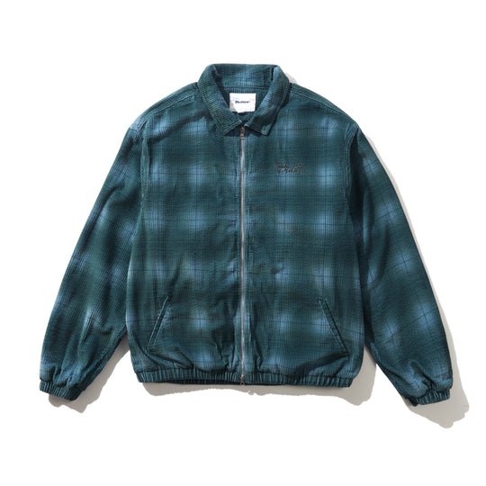 Jive Cord Jacket, Blue Plaid
