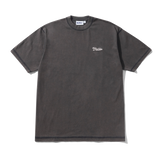 Jive Overlock Stitch Tee, Distressed Black