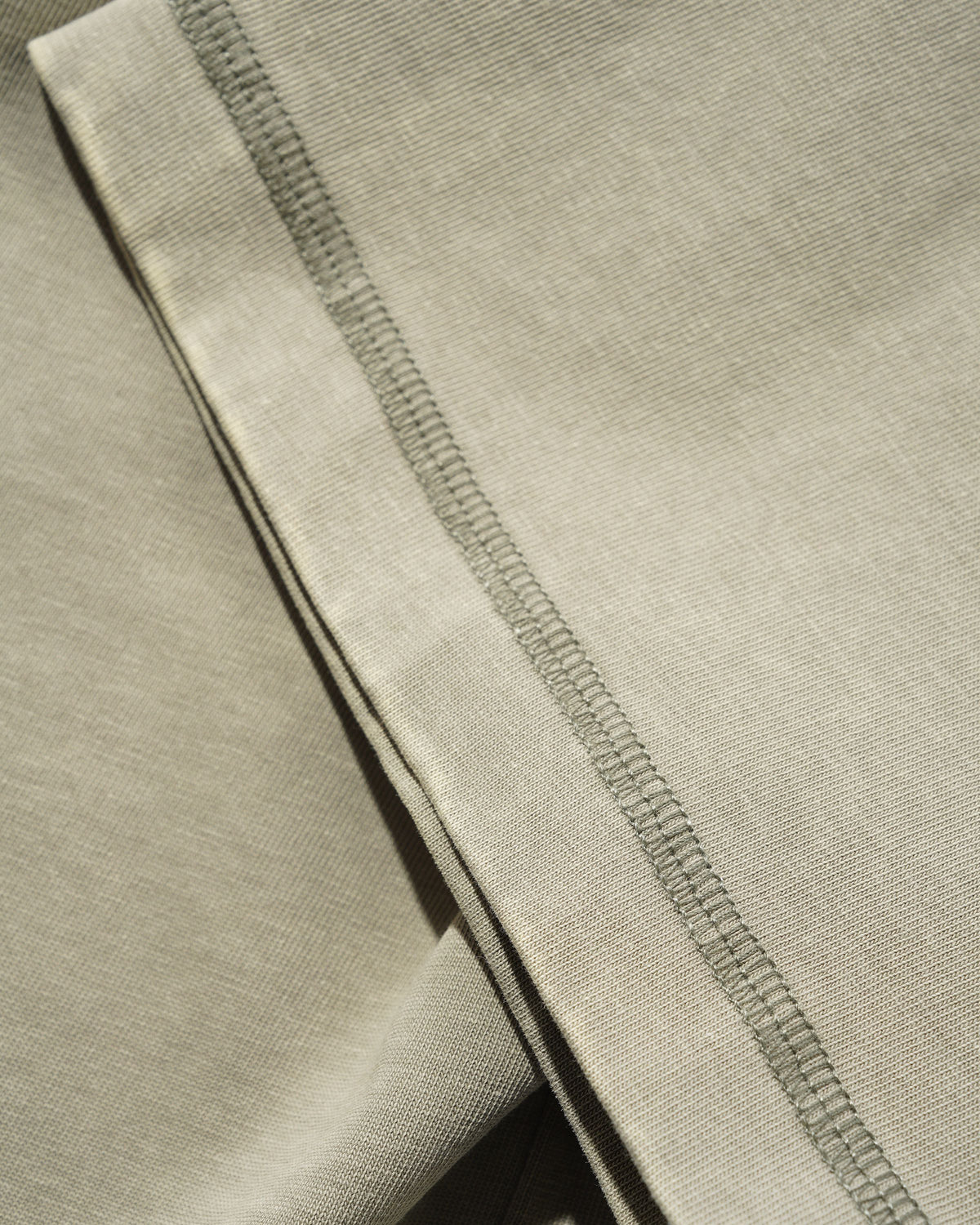 Jive Overlock Stitch Tee, Distressed Cove