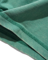 Jive Overlock Stitch Tee, Distressed Jade