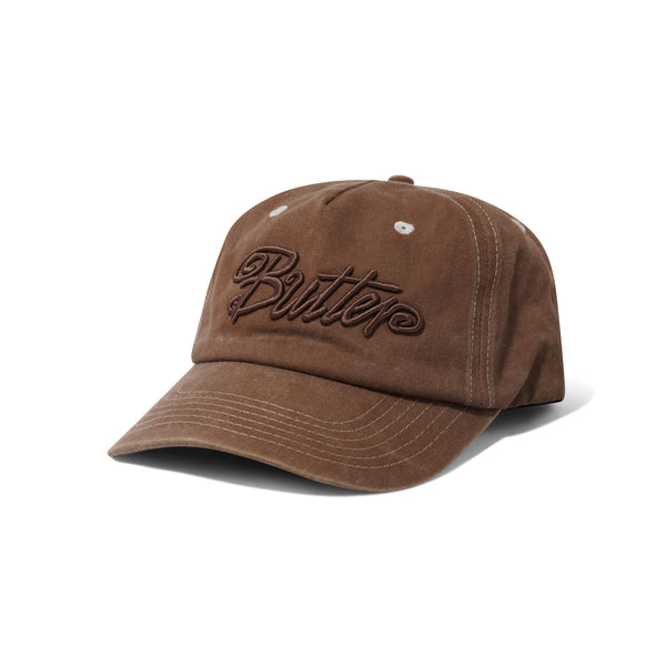 Butter Goods Jive Snapback Cap, Brown
