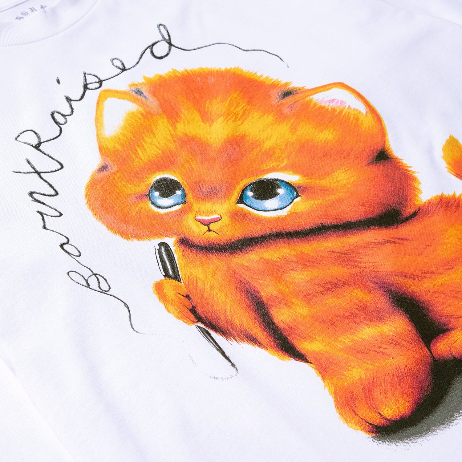 Kitty L/S Tee, White