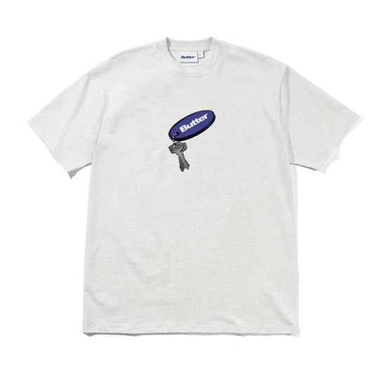 Key Chain Tee, Ash