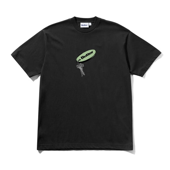 Key Chain Tee, Black