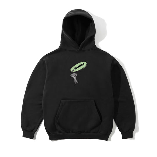 Key Chain Pullover Hood, Black