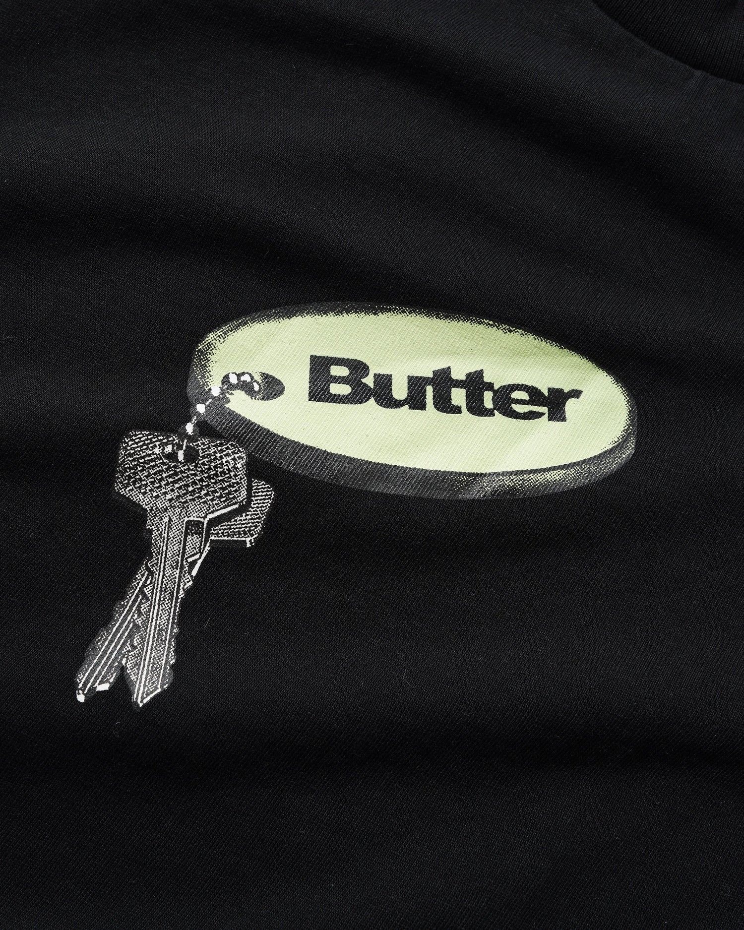 Key Chain Tee, Black