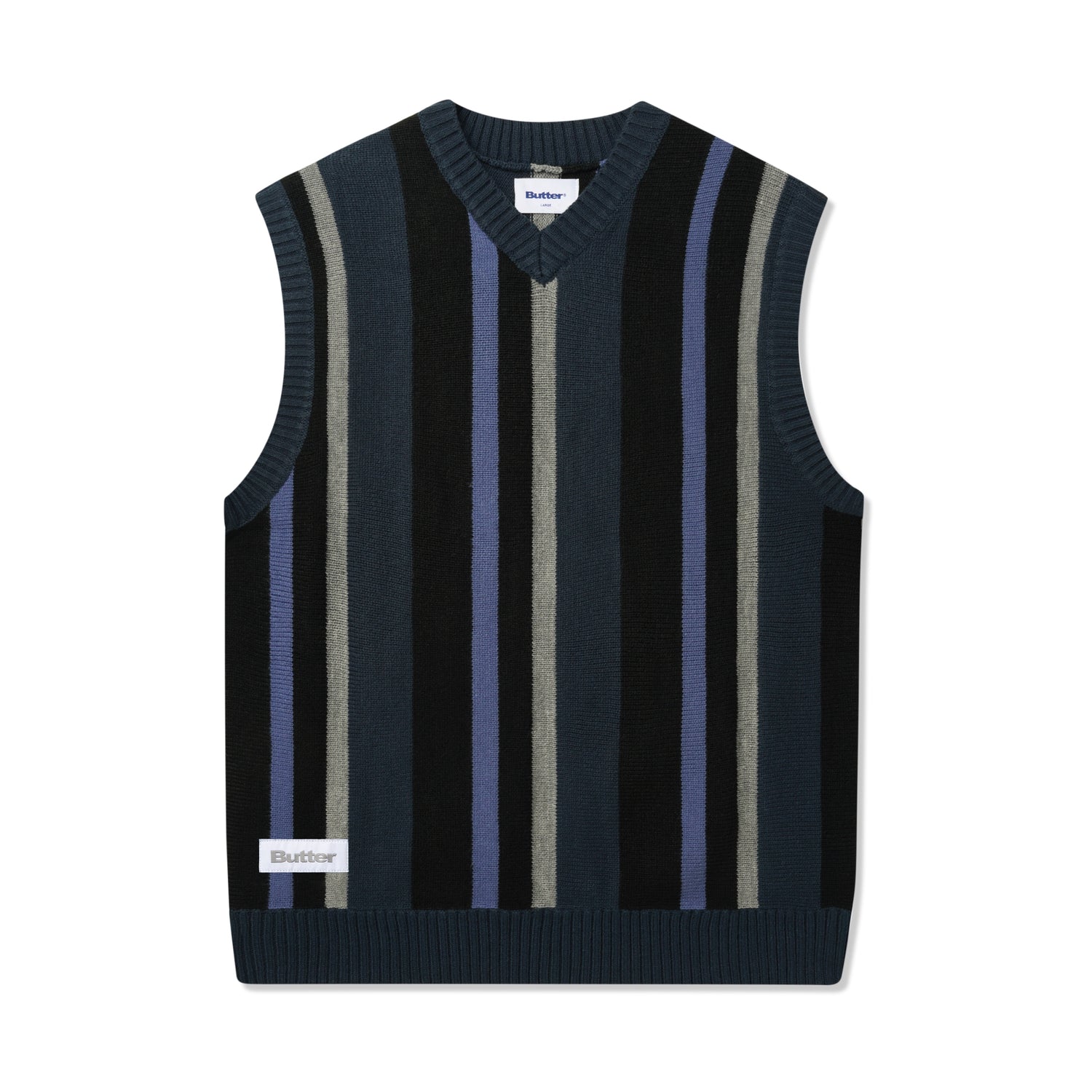 Kingston Knit Vest, Navy