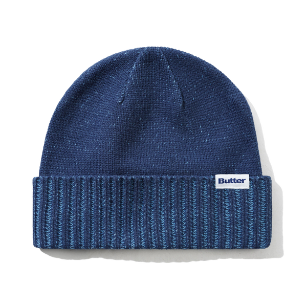 Butter Goods Knotted Beanie, Navy