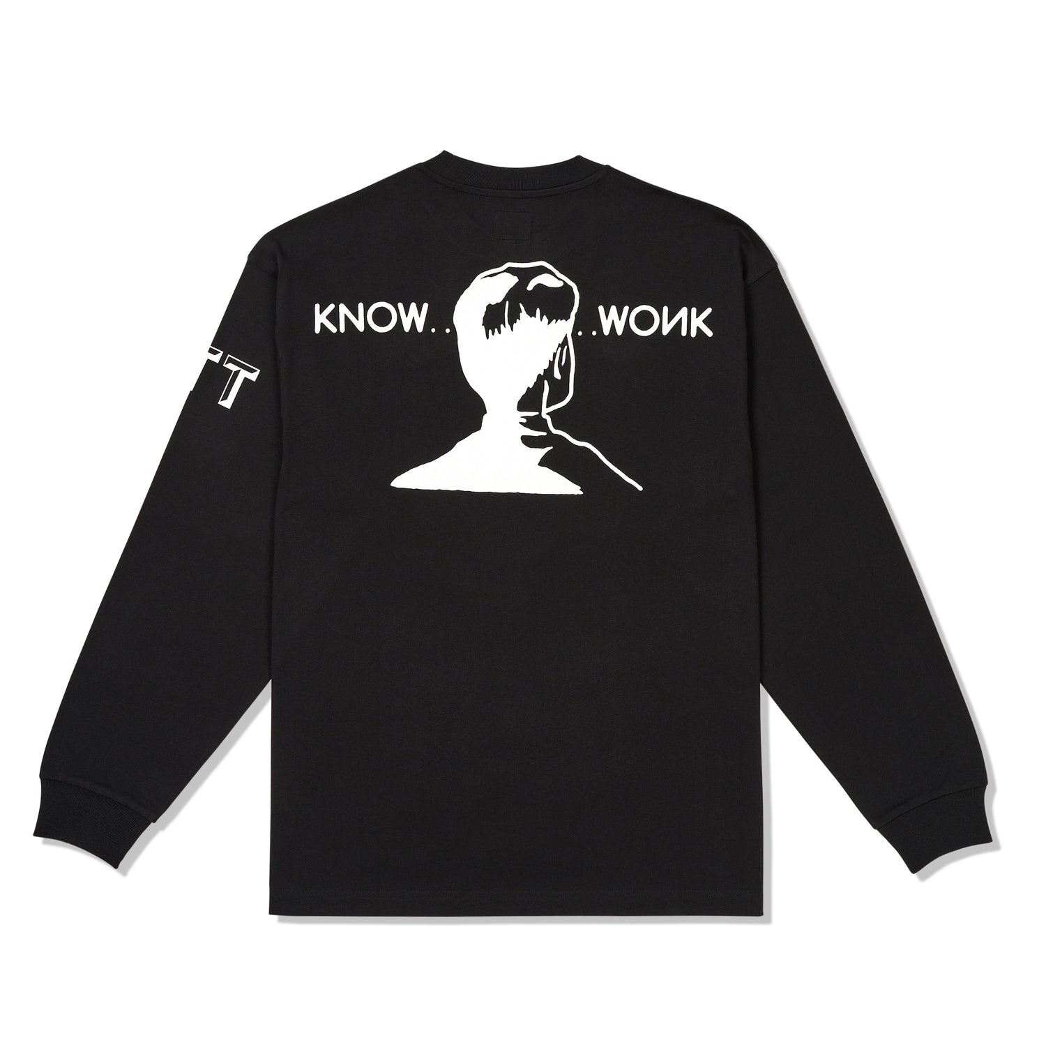 TTT Know Wonk L/S Tee, Black