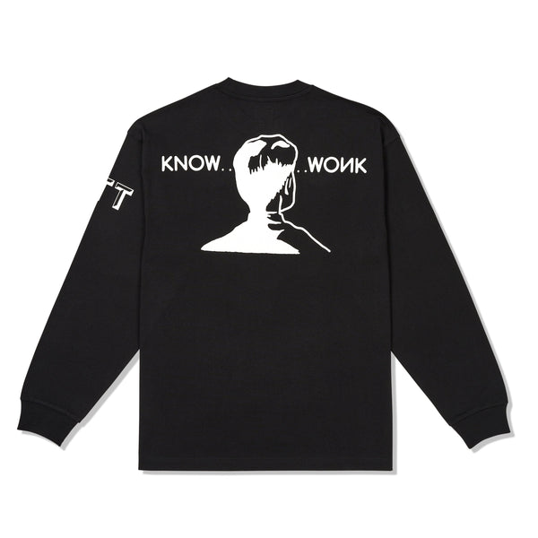 The Trilogy Tapes TTT Know Wonk L/S Tee, Black