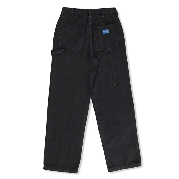 Larriet Women's Double Knee Carpenter Pant, Used Black