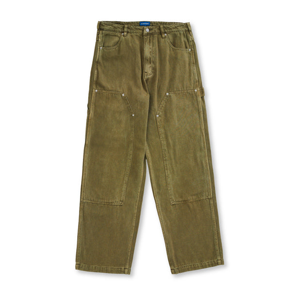 Larriet Double Knee Carpenter Pant, Used Olive