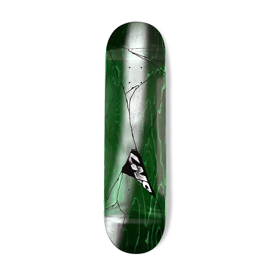 Chrome Stripe Deck, Green
