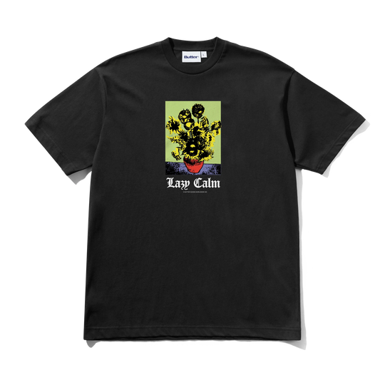 Lazy Calm Tee, Black