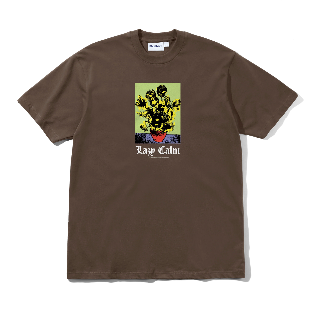 Lazy Calm Tee, Brown