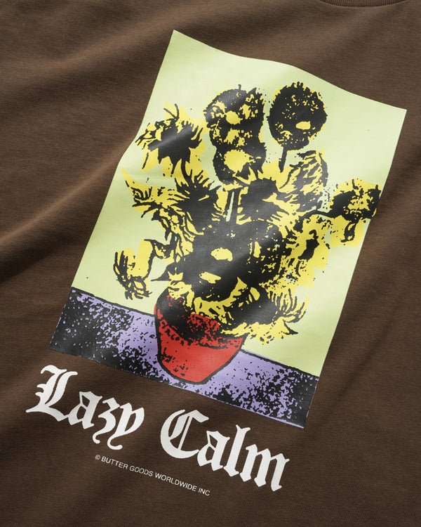 Butter Goods Lazy Calm Tee, Brown