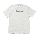 Leopard Print Logo Tee, Ash