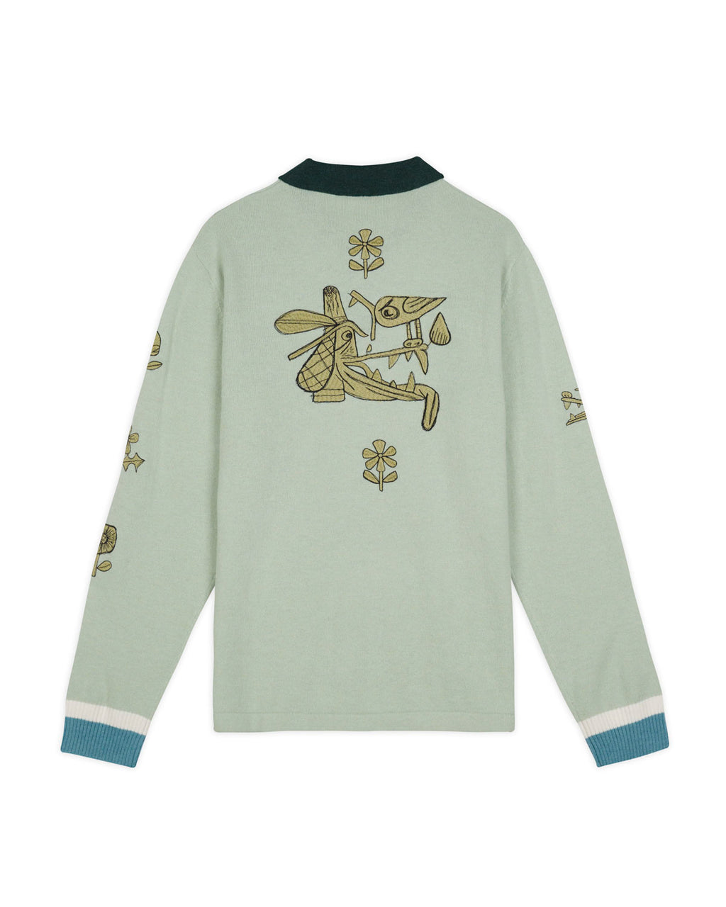 Lex Half Zip Sweater, Mint