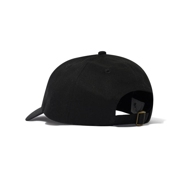 Cash Only License Plate 6 Panel Cap, Black