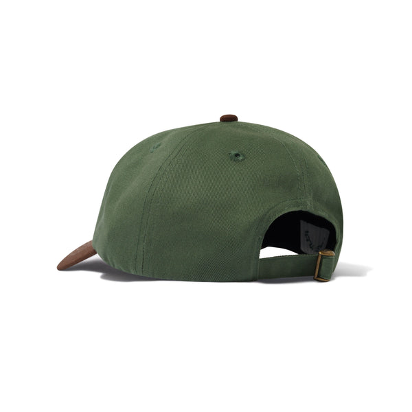 Cash Only License Plate 6 Panel Cap, Sage