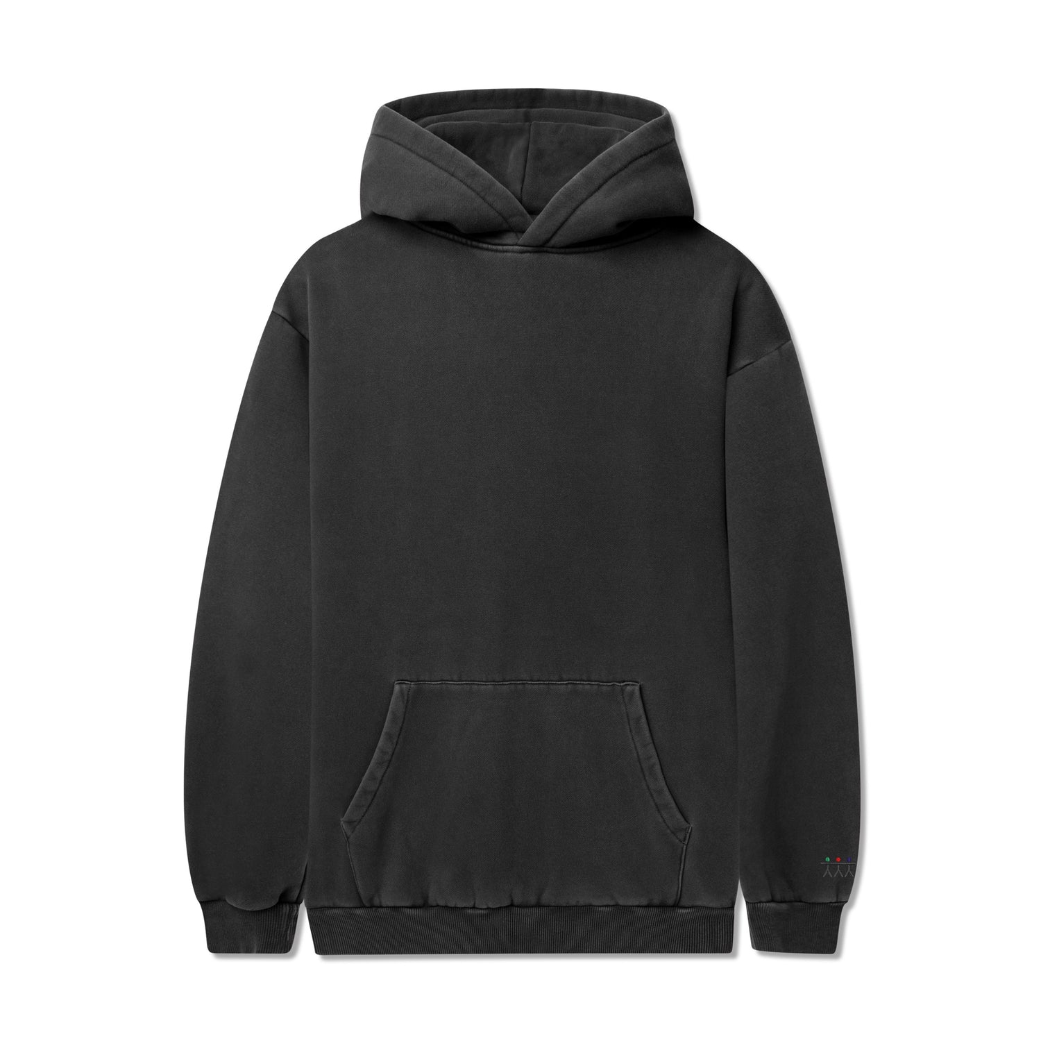 Life Form Pullover Hood, Washed Black