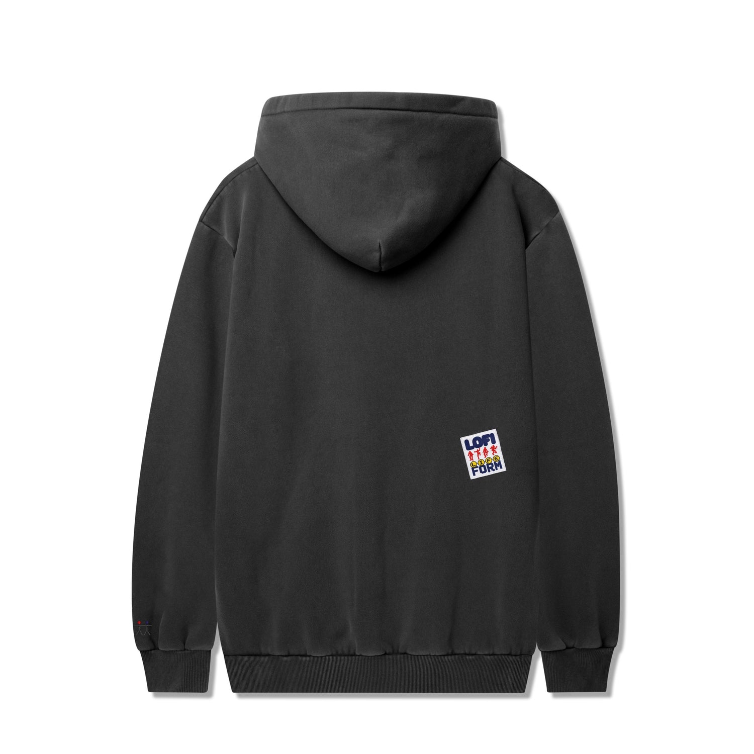 Life Form Pullover Hood, Washed Black