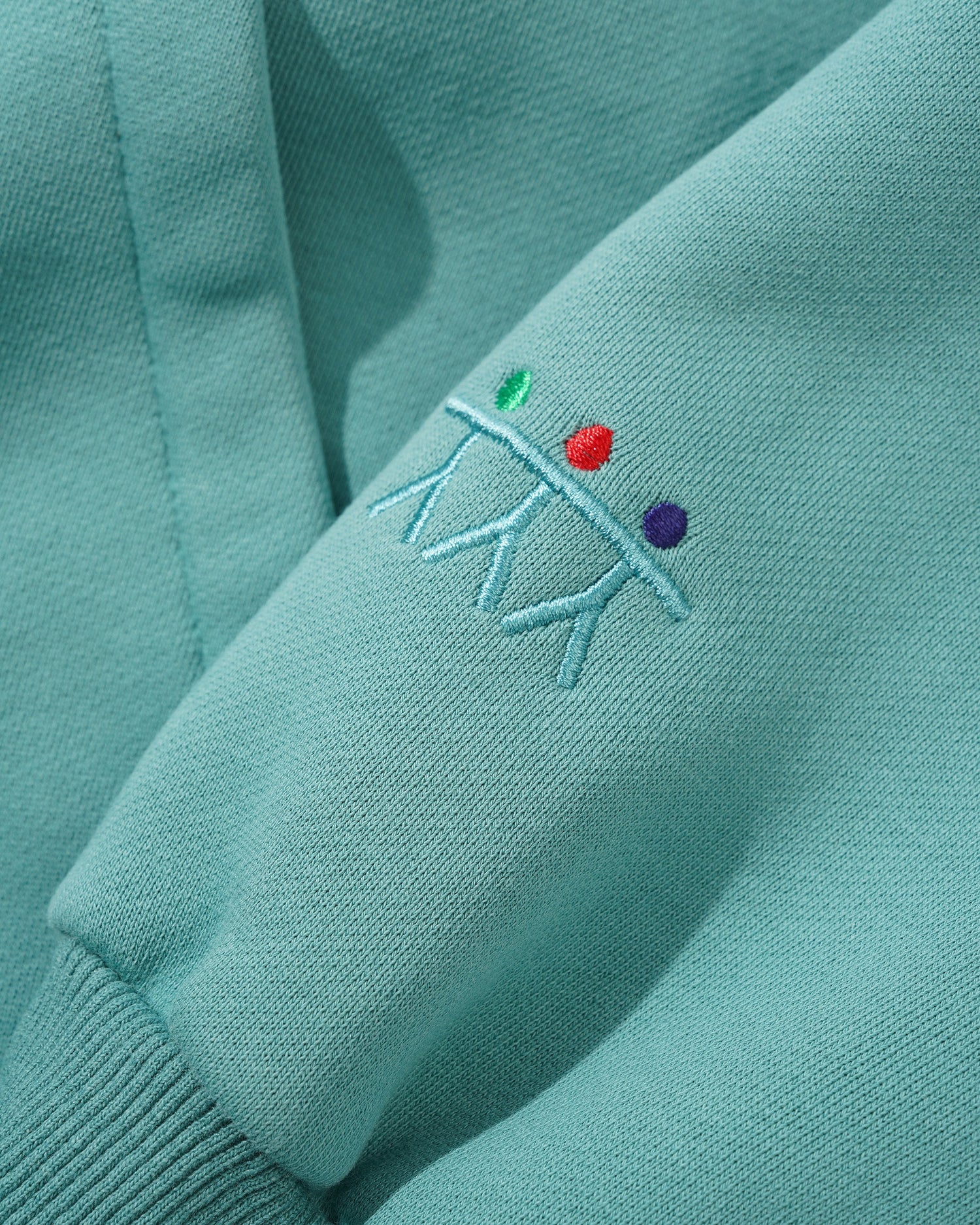 Life Form Pullover Hood, Washed Seafoam