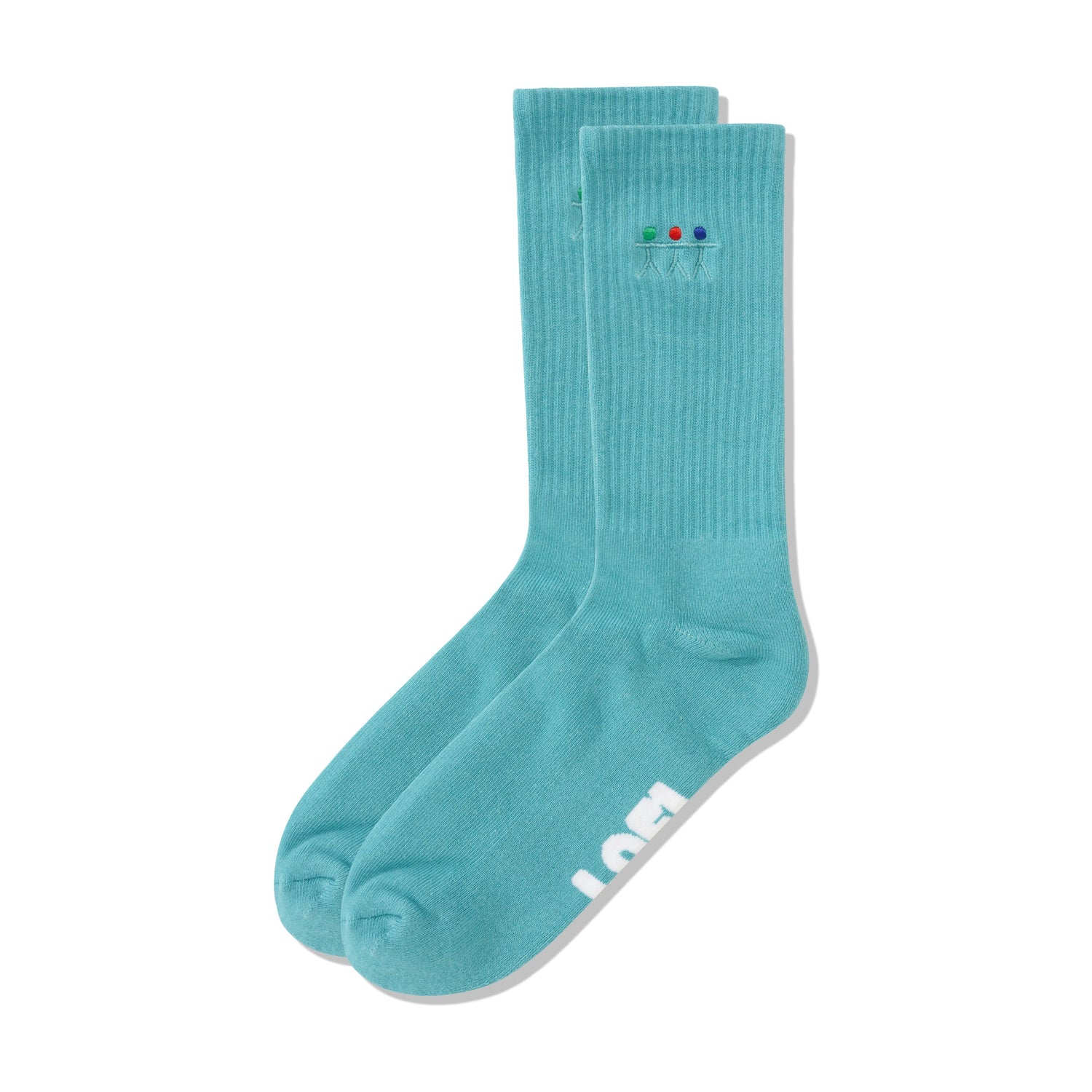 Life Form Socks, Washed Seafoam