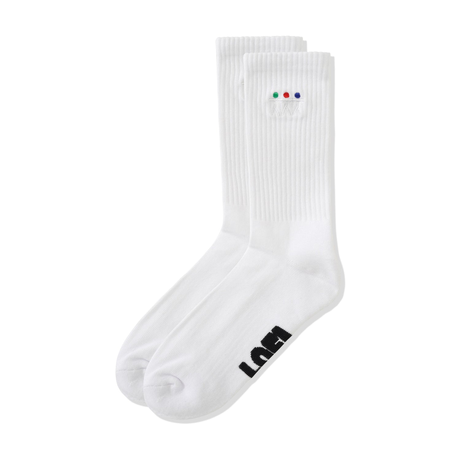 Life Form Socks, White